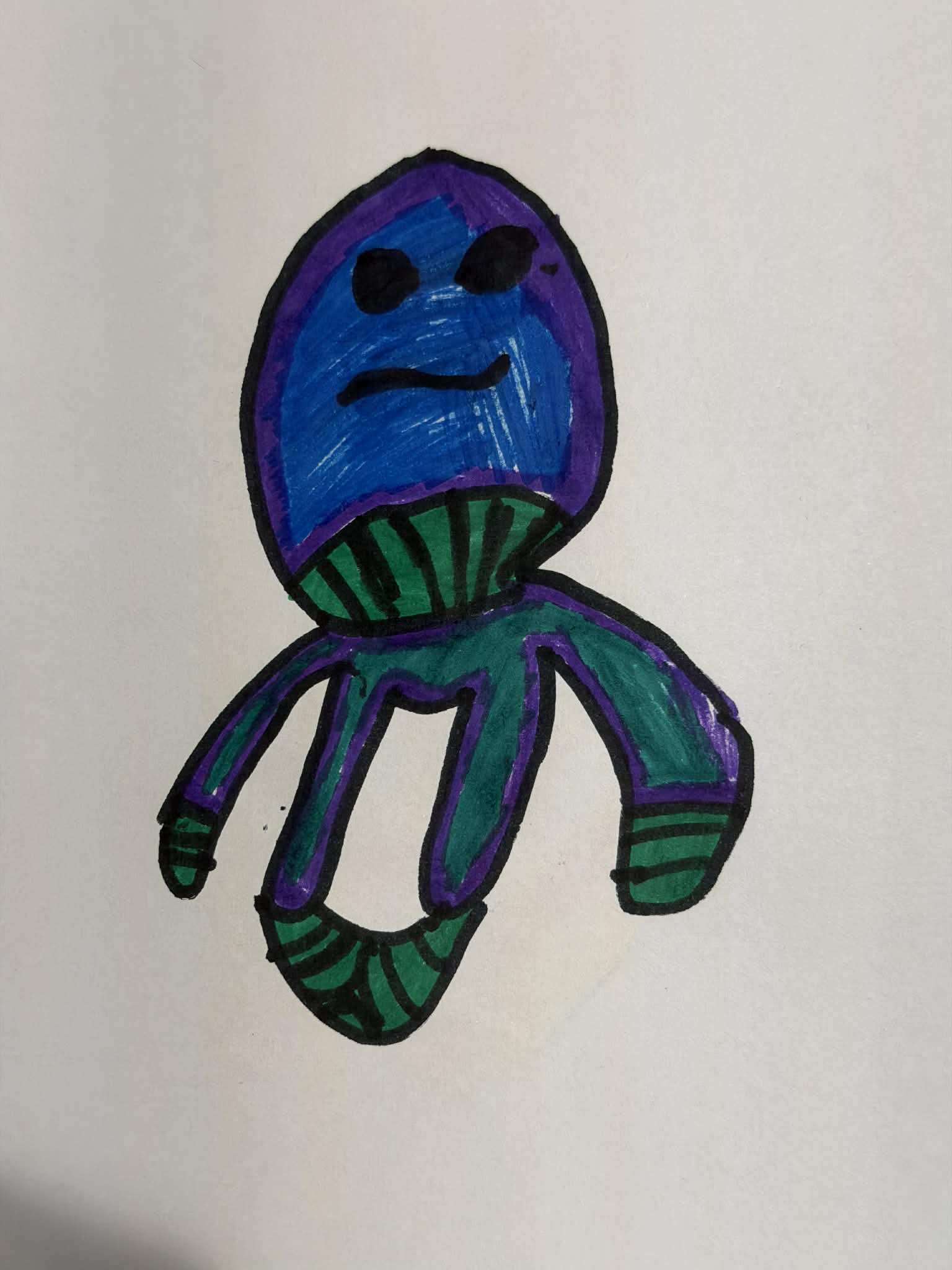 Original drawing of Keeper of Peace